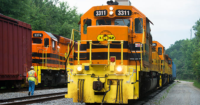 AGR locomotive