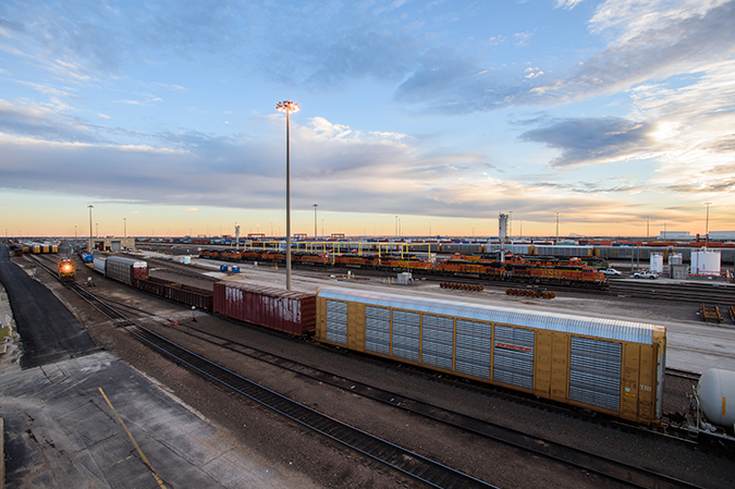 Alliance Yard in Haslet, Texas